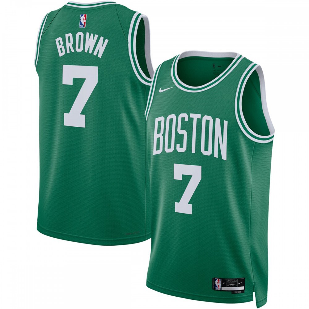 Jaylen Brown Boston Celtics Unisex 2022/23 Swingman Jersey - Icon Edition - Kelly Green-Pro Kit Vault | Brand New 26/27 Sports Jerseys